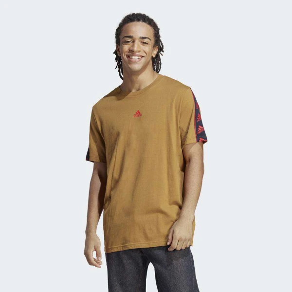 CAMISETA ADIDAS BRAND LOVE TEE MASCULINA - Marrom