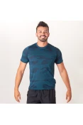 CAMISETA ADIDAS CAMO BURNOUT MASCULINA - Marinho