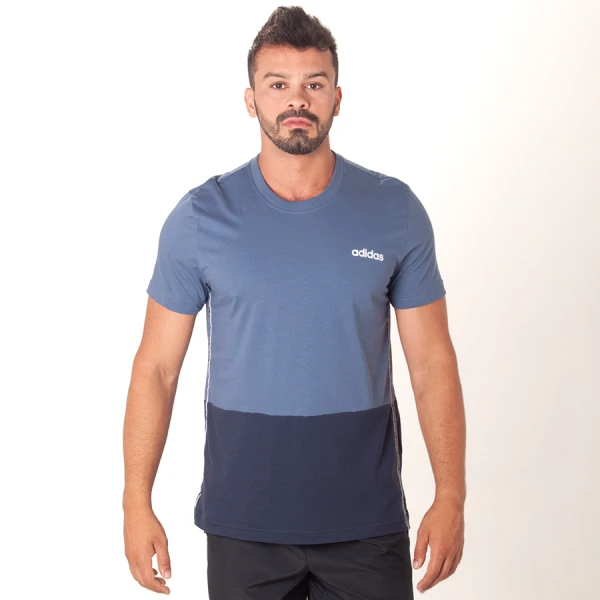 CAMISETA ADIDAS CELEBRATE THE 90S COLORBLOCK MASCULINA - Azul