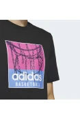 CAMISETA ADIDAS CHAIN NET MASCULINA - Preto CAMISETA ADIDAS CHAIN NET MASCULINA - Preto