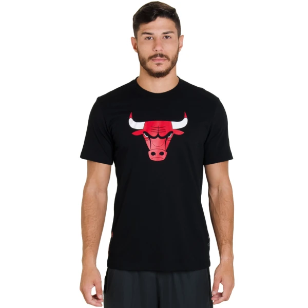 CAMISETA ADIDAS CHICAGO BULLS MASCULINA - Preto