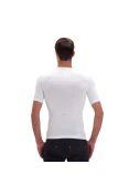 CAMISETA ADIDAS COMPRESSÃO MASCULINA - Branco CAMISETA ADIDAS COMPRESSÃO MASCULINA - Branco