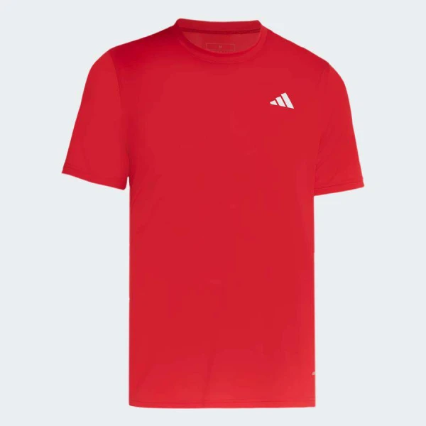 CAMISETA ADIDAS CORRIDA DE POLIAMIDA MASCULINA - Vermelho
