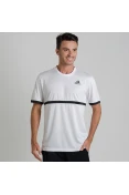 CAMISETA ADIDAS COURT MASCULINA - Branco/preto