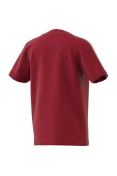 CAMISETA ADIDAS DE ALGODÃO 3 LISTRAS ESSENTIALS INFANTIL - Vermelho CAMISETA ADIDAS DE ALGODÃO 3 LISTRAS ESSENTIALS INFANTIL - Vermelho