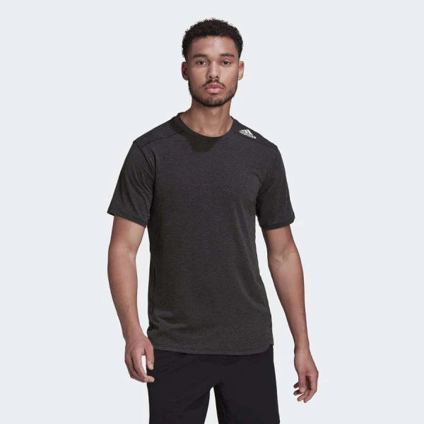 CAMISETA ADIDAS DESIGN 4 TRAINING MASCULINA - Preto