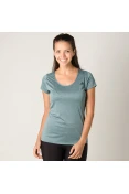CAMISETA ADIDAS ESS MF EGB TEE FEMININA - Verde/preto