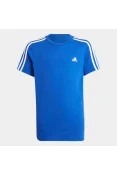 CAMISETA ADIDAS ESSENTIALS 3-STRIPES INFANTIL - Azul CAMISETA ADIDAS ESSENTIALS 3-STRIPES INFANTIL - Azul