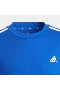 CAMISETA ADIDAS ESSENTIALS 3-STRIPES INFANTIL - Azul CAMISETA ADIDAS ESSENTIALS 3-STRIPES INFANTIL - Azul