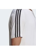 CAMISETA ADIDAS ESSENTIALS 3-STRIPES MASCULINA MASCULINA - Branco