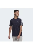 CAMISETA ADIDAS ESSENTIALS 3-STRIPES MASCULINA MASCULINA - Marinho