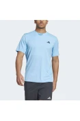CAMISETA ADIDAS ESSENTIALS BASE MASCULINA - Azul celeste CAMISETA ADIDAS ESSENTIALS BASE MASCULINA - Azul celeste