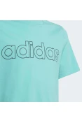 CAMISETA ADIDAS ESSENTIALS INFANTIL - Verde CAMISETA ADIDAS ESSENTIALS INFANTIL - Verde
