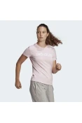 CAMISETA ADIDAS ESSENTIALS LINEAR FEMININO - Rosa