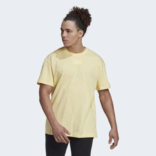 CAMISETA ADIDAS ESSENTIALS MASCULINA - Amarelo