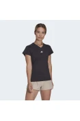 CAMISETA ADIDAS ESSENTIALS MINIMAL FEMININA - Preto CAMISETA ADIDAS ESSENTIALS MINIMAL FEMININA - Preto