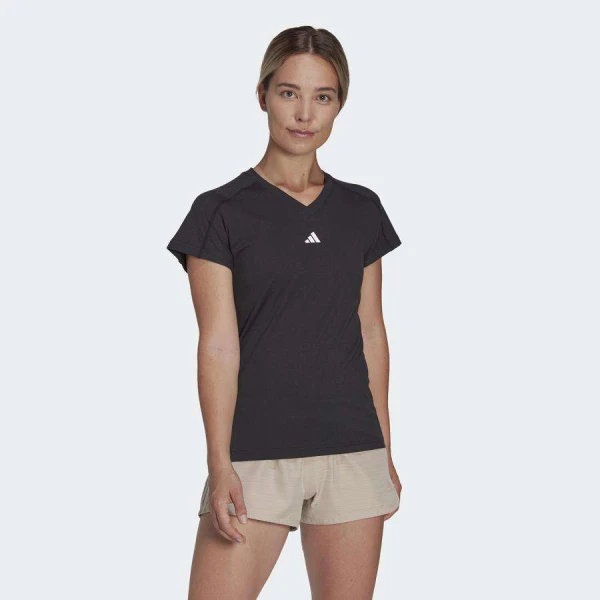 CAMISETA ADIDAS ESSENTIALS MINIMAL FEMININA - Preto