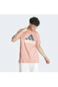 CAMISETA ADIDAS ESSENTIALS SINGLE JERSEY BIG LOGO MASCULIMA - Rosa