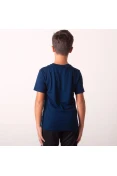 CAMISETA ADIDAS ESTAMPA CORRIDA ESSENTIALS INFANTIL - Azul/marinho CAMISETA ADIDAS ESTAMPA CORRIDA ESSENTIALS INFANTIL - Azul/marinho