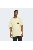 CAMISETA ADIDAS ESTAMPADA REMOJI POCKET MASCULINA - Amarelo CAMISETA ADIDAS ESTAMPADA REMOJI POCKET MASCULINA - Amarelo