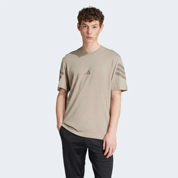 CAMISETA ADIDAS FUTURE ICON 3S REG MASCULINA - Cinza