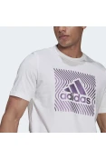 CAMISETA ADIDAS GRAFICA COLORSHIFT MASCULINA - Branco