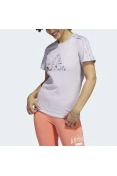 CAMISETA ADIDAS GRAFICA LUXE FEMININA - Lilas