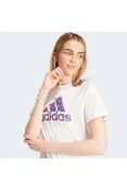 CAMISETA ADIDAS GRAPHIC ANIMAL PRINT FEMININA - Branco CAMISETA ADIDAS GRAPHIC ANIMAL PRINT FEMININA - Branco