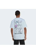 CAMISETA ADIDAS GRAPHIC POSITIVE T MASCULINA - Azul