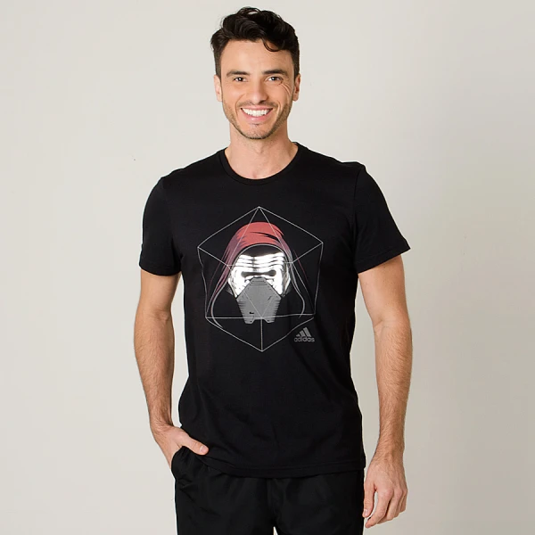 CAMISETA ADIDAS KYLO REN MASCULINA - Preto