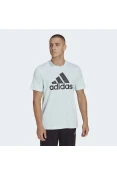CAMISETA ADIDAS LOGO BL SJ T MASCULINO - Azul celeste/preto