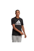 CAMISETA ADIDAS LOGO BL SJ T MASCULINO - Preto/branco