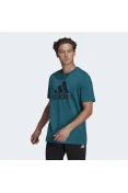 CAMISETA ADIDAS LOGO BL SJ T MASCULINO - Verde/preto