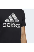 CAMISETA ADIDAS LOGO CAMUFLADO MASCULINA - Preto CAMISETA ADIDAS LOGO CAMUFLADO MASCULINA - Preto