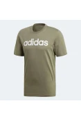 CAMISETA ADIDAS LOGO ESSENTIALS LINEAR MASCULINA - Verde