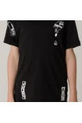 CAMISETA ADIDAS MARVEL HULK INFANTIL - Preto CAMISETA ADIDAS MARVEL HULK INFANTIL - Preto