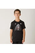 CAMISETA ADIDAS MC KYLO REN INFANTIL - Preto CAMISETA ADIDAS MC KYLO REN INFANTIL - Preto