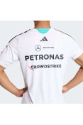 CAMISETA ADIDAS MERCEDES AMG F1 TEAM DRIVER MASCULINA - Branco CAMISETA ADIDAS MERCEDES AMG F1 TEAM DRIVER MASCULINA - Branco
