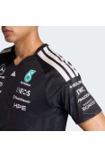 CAMISETA ADIDAS MERCEDES AMG F1 TEAM DRIVER MASCULINA - Preto CAMISETA ADIDAS MERCEDES AMG F1 TEAM DRIVER MASCULINA - Preto