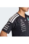 CAMISETA ADIDAS MERCEDES AMG F1 TEAM DRIVER MASCULINA - Preto CAMISETA ADIDAS MERCEDES AMG F1 TEAM DRIVER MASCULINA - Preto