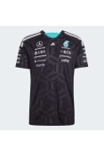 CAMISETA ADIDAS MERCEDES AMG F1 TEAM DRIVER MASCULINA - Preto CAMISETA ADIDAS MERCEDES AMG F1 TEAM DRIVER MASCULINA - Preto