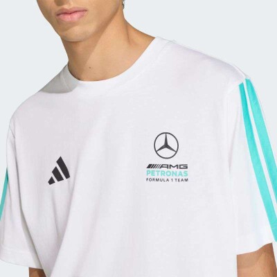 CAMISETA ADIDAS MERCEDES AMG PETRONAS F1 DNA - Branco
