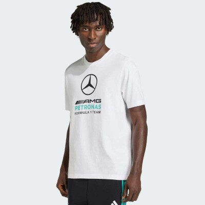 CAMISETA ADIDAS MERCEDES - AMG PETRONAS F1 TEAM DNA - Branco