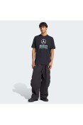 CAMISETA ADIDAS MERCEDES - AMG PETRONAS F1 TEAM DNA - Preto