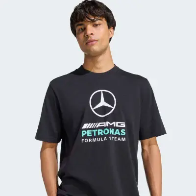 CAMISETA ADIDAS MERCEDES - AMG PETRONAS F1 TEAM DNA - Preto