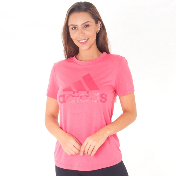 CAMISETA ADIDAS MH BOS FEMININA - Pink
