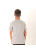 CAMISETA ADIDAS MUST HAVES BOX INFANTIL - Cinza CAMISETA ADIDAS MUST HAVES BOX INFANTIL - Cinza