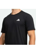 CAMISETA ADIDAS OWN THE RUN 3 LISTRAS MASCULINA - Preto CAMISETA ADIDAS OWN THE RUN 3 LISTRAS MASCULINA - Preto