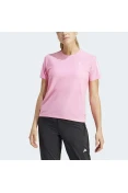 CAMISETA ADIDAS OWN THE RUN BASE FEMININA - Rosa CAMISETA ADIDAS OWN THE RUN BASE FEMININA - Rosa