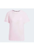 CAMISETA ADIDAS OWN THE RUN BASE FEMININA - Rosa/branco CAMISETA ADIDAS OWN THE RUN BASE FEMININA - Rosa/branco